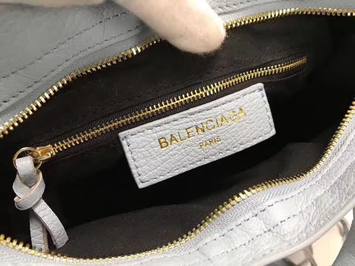 BALENCIAG巴黎世家 經典機車 原版山羊皮 包邊五金款 手提肩背斜挎包  BL1438